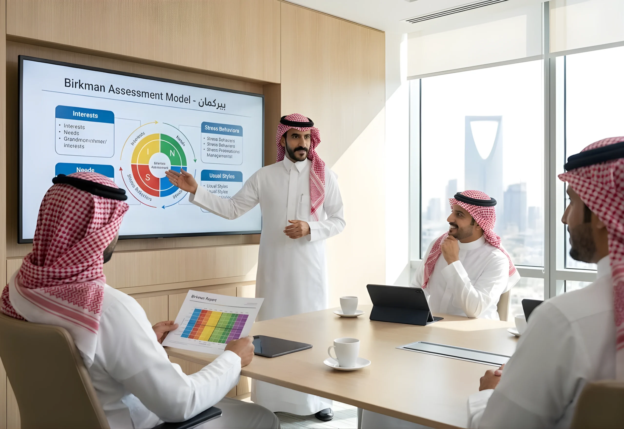 تحليل مقياس بيركمان حضوريًا